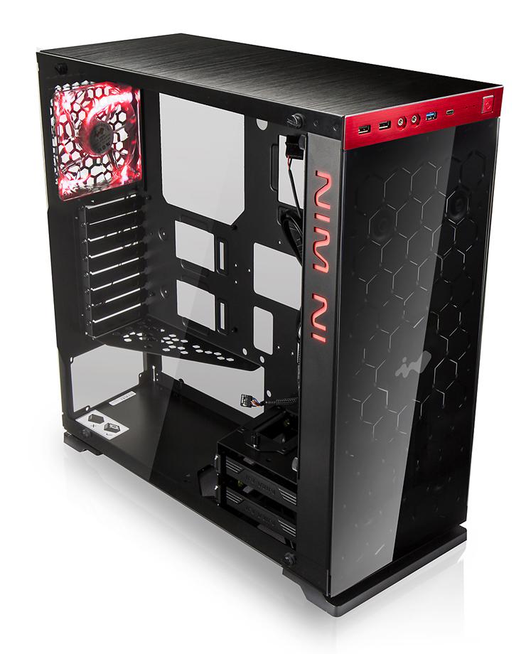Bekijk afbeelding 2 van INWIN 805C ATX Miditower 4x USB Red